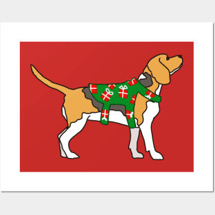 Holiday Beagle Posters and Art